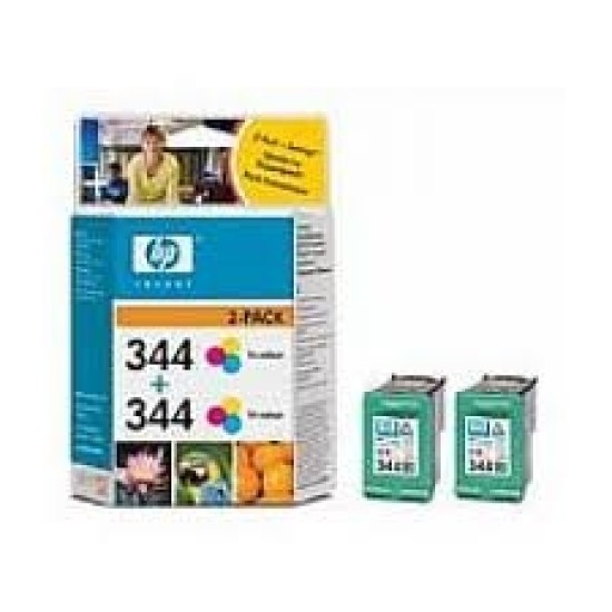 HP C9505E 344 İkili Paket Renkli Orjinal Kartuş - Deskjet 5740 T2804 HP C9505E 344 İkili Paket Renkli Orjinal Kartuş - Deskjet 5740 T2804