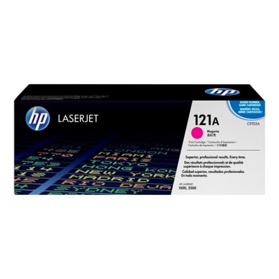 HP C9703A 121A Kırmızı Orjinal Toner - LaserJet 1500 HP C9703A 121A Kırmızı Orjinal Toner - LaserJet 1500