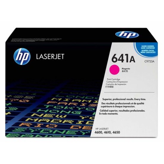 HP C9723A 641A Kırmızı Orjinal Toner - LaserJet 4600 T4934 HP C9723A 641A Kırmızı Orjinal Toner - LaserJet 4600 T4934