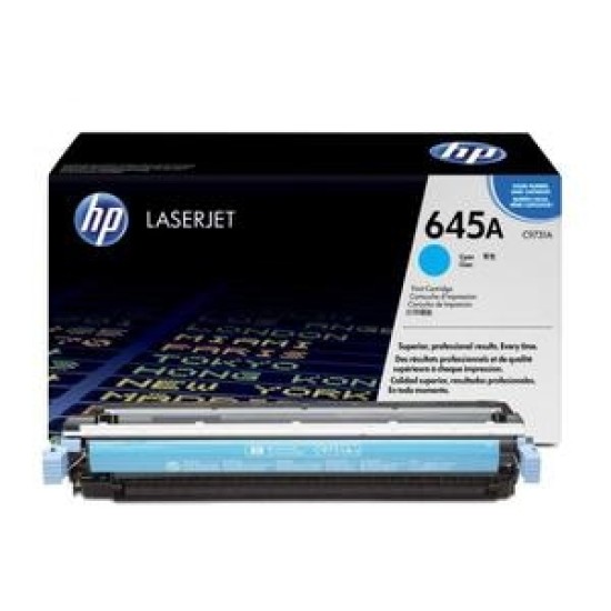 HP C9731A 645A Mavi Orjinal Toner - Laserjet 5500 / 5550dn T5611 HP C9731A 645A Mavi Orjinal Toner - Laserjet 5500 / 5550dn T5611