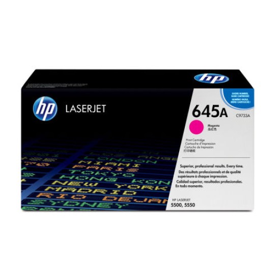 HP C9733A 645A Kırmızı Orjinal Toner - Laserjet 5500 / 5550dn T9204 HP C9733A 645A Kırmızı Orjinal Toner - Laserjet 5500 / 5550dn T9204