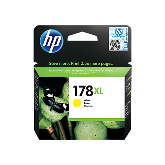 HP CB325HE 178XL Sarı Orjinal Kartuş - Photosmart 5510 / 5515 T12467 HP CB325HE 178XL Sarı Orjinal Kartuş - Photosmart 5510 / 5515 T12467