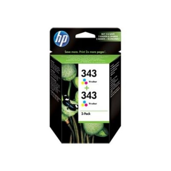 HP CB332E 343 2li Paket Renkli Orjinal Kartuş - Deskjet 460c T2785