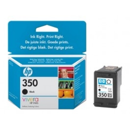 HP CB335EE 350 Siyah Orjinal Kartuş T2781