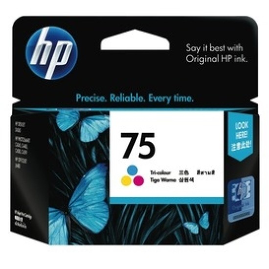 HP CB337WA 75 Renkli Orjinal Kartuş - J5700 / J5725 T1628