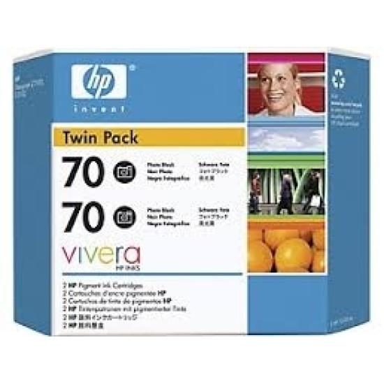 HP CB340A 70 Foto Siyah Orjinal Kartuş 2li Paket - Designjet Z2100 T1329 HP CB340A 70 Foto Siyah Orjinal Kartuş 2li Paket - Designjet Z2100 T1329