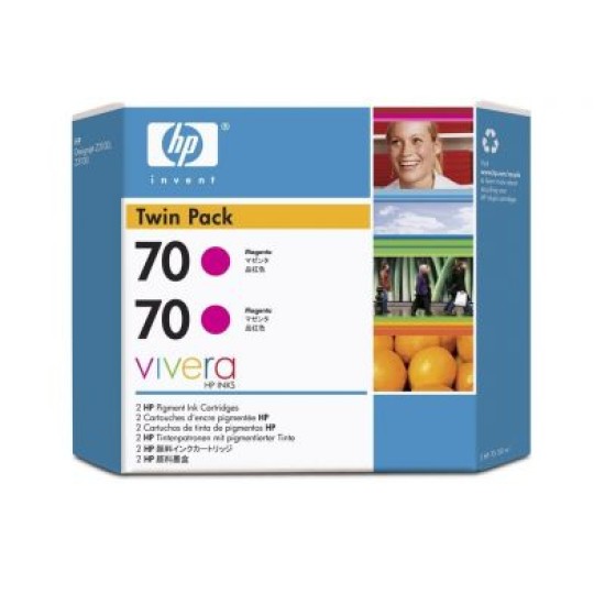 HP CB344A 70 Kırmızı Orjinal Kartuş 2li Paket - Designjet Z2100 T1332 HP CB344A 70 Kırmızı Orjinal Kartuş 2li Paket - Designjet Z2100 T1332