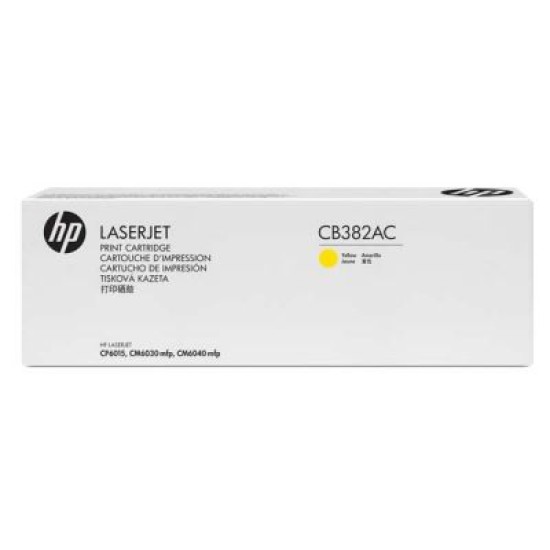HP CB382AC 824A Sarı Orjinal Toner - Laserjet CP6015 T4239 HP CB382AC 824A Sarı Orjinal Toner - Laserjet CP6015 T4239