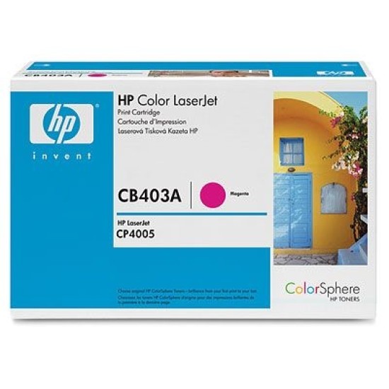 HP CB403A 642A Kırmızı Orjinal Toner - LaserJet CP4005n B T3914 HP CB403A 642A Kırmızı Orjinal Toner - LaserJet CP4005n B T3914