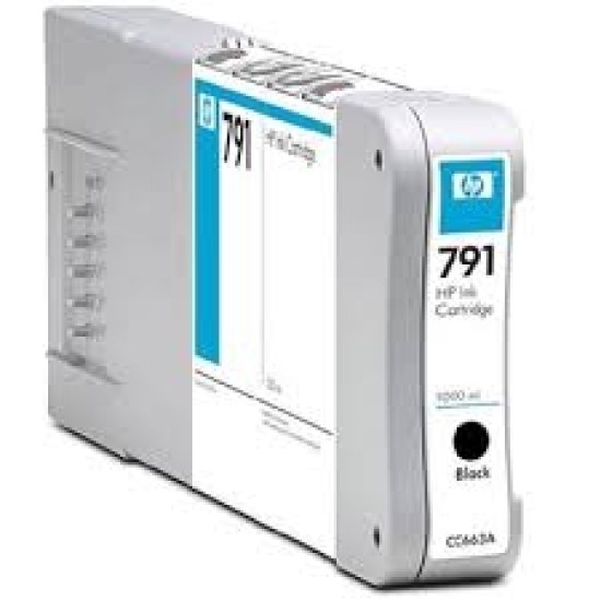 HP CC663A 791 Siyah Plotter Kartuşu 1000 ML. - DesignJet 8000 / 9000 T1923 HP CC663A 791 Siyah Plotter Kartuşu 1000 ML. - DesignJet 8000 / 9000 T1923