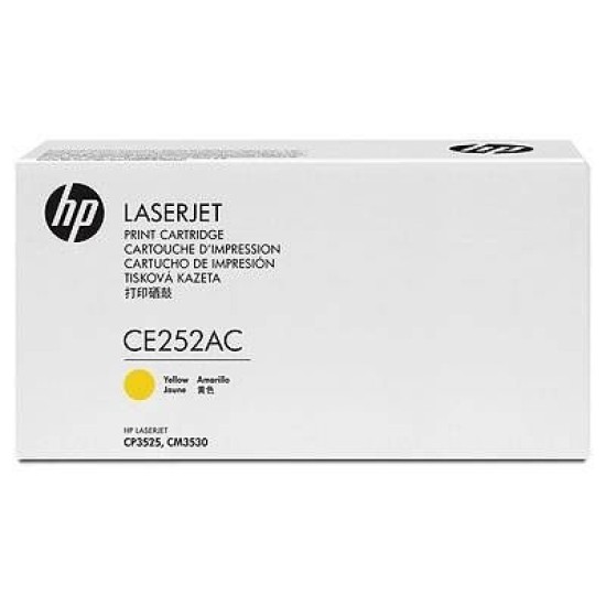 HP CE252AC 504A Sarı Orjinal Toner - CP3525 / CM3530 T3497 HP CE252AC 504A Sarı Orjinal Toner - CP3525 / CM3530 T3497
