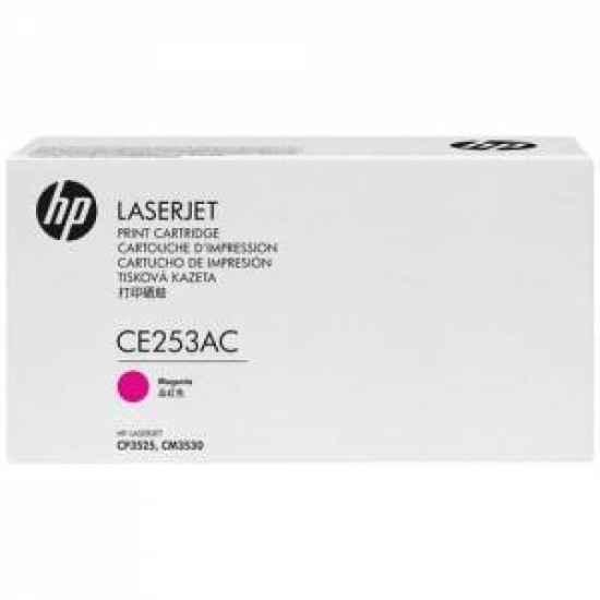 HP CE253AC 504A Kırmızı Orjinal Toner - CP3525 / CM3530 T3496