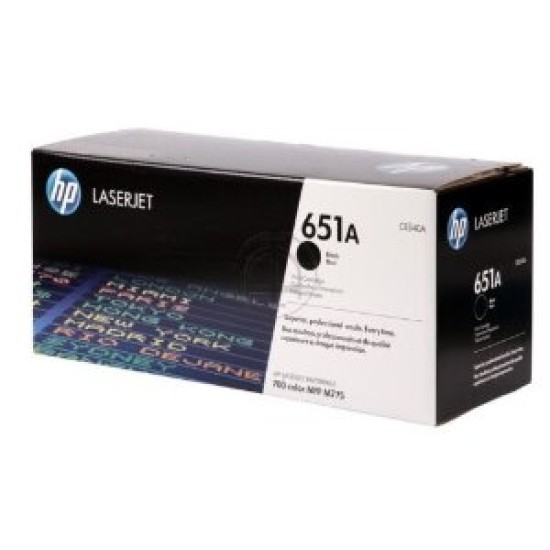 HP CE340A 651A Siyah Orjinal Toner - Laserjet M775dn / M775z T4912 HP CE340A 651A Siyah Orjinal Toner - Laserjet M775dn / M775z T4912