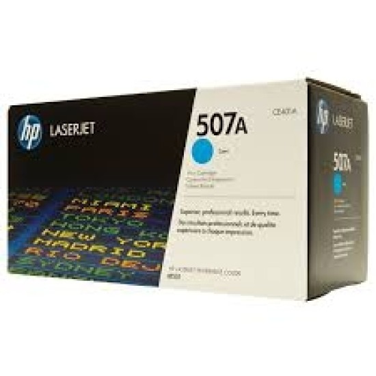 HP CE401A 507A Mavi Orjinal Toner - Laserjet M551 / M570 T5002