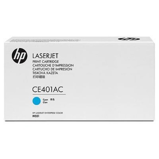 HP CE401AC 507A Mavi Orjinal Toner - Laserjet M551 / M570 T4542