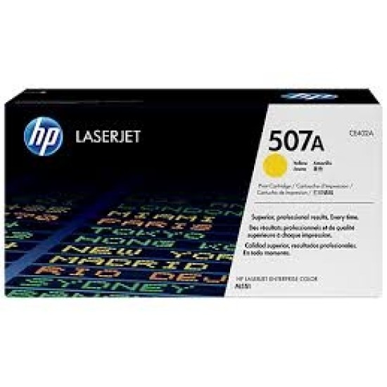 HP CE402A 507A Sarı Orjinal Toner - Laserjet M551 / M570 T3647