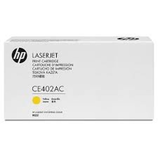 HP CE402AC 507A Sarı Orjinal Toner - Laserjet M551 / M570 T4319