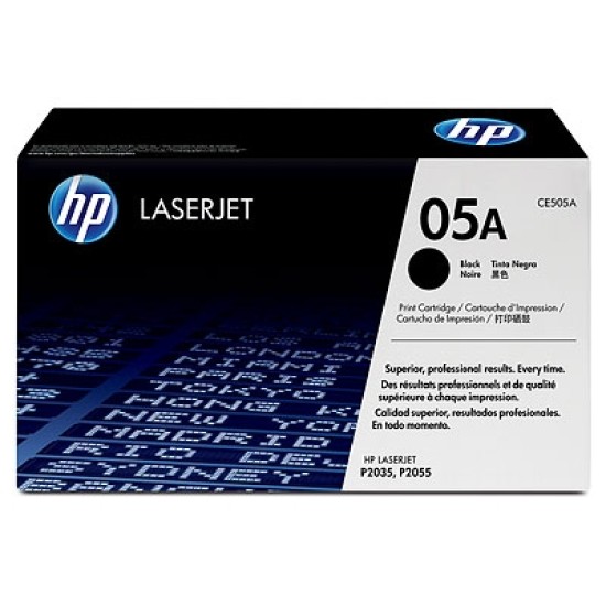 HP CE505A 05A Siyah Orjinal Toner - P2035 / P2055 T4112 HP CE505A 05A Siyah Orjinal Toner - P2035 / P2055 T4112