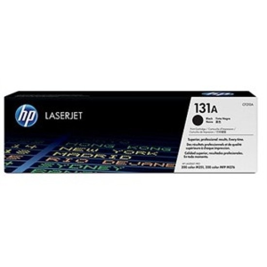 HP CF210A 131A Siyah Orjinal Toner - LaserJet M276 / M251 T4121 HP CF210A 131A Siyah Orjinal Toner - LaserJet M276 / M251 T4121