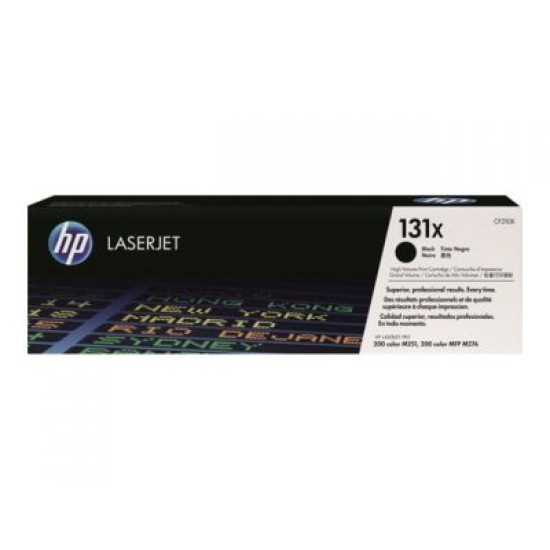HP CF210X 131X Siyah Orjinal Toner - LaserJet M276 / M251 T4467 HP CF210X 131X Siyah Orjinal Toner - LaserJet M276 / M251 T4467