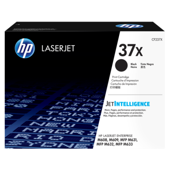 HP CF237X 37X Siyah Orjinal Toner Yüksek Kapasite - Laserjet M607 / M608 T11496 HP CF237X 37X Siyah Orjinal Toner Yüksek Kapasite - Laserjet M607 / M608 T11496