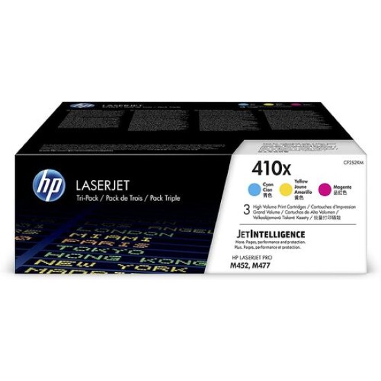 HP CF252XM 410X 3lü Paket Orjinal Toner - LaserJet Pro M452dn T13070 HP CF252XM 410X 3lü Paket Orjinal Toner - LaserJet Pro M452dn T13070