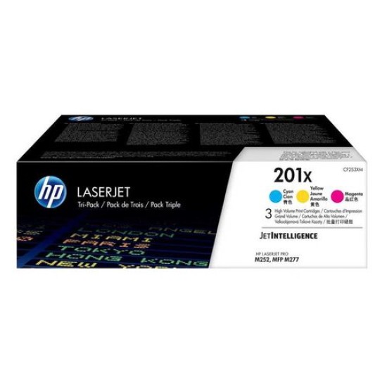 HP CF253XM 201X 3'lü Paket Orjinal Toner - LaserJet Pro M252dw / M274dn T13071 HP CF253XM 201X 3'lü Paket Orjinal Toner - LaserJet Pro M252dw / M274dn T13071