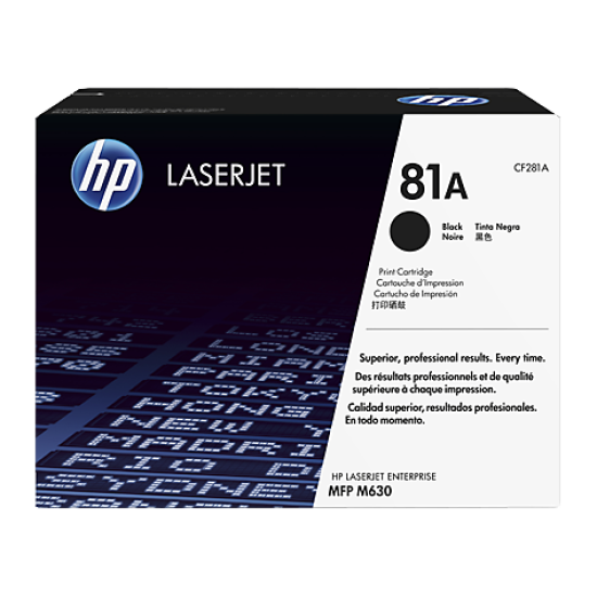 HP CF281A 81A Siyah Orjinal Toner - M605 / M606 T7076 HP CF281A 81A Siyah Orjinal Toner - M605 / M606 T7076