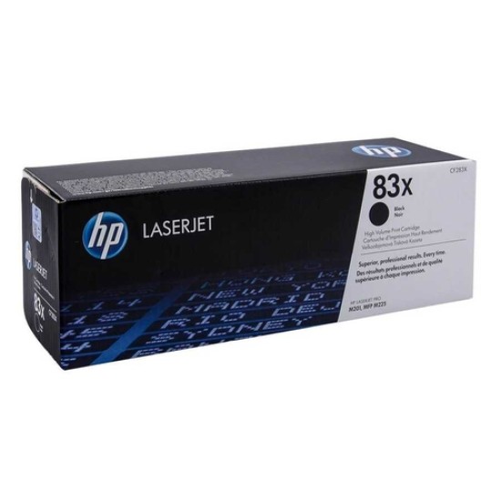 HP CF283X 83X Siyah Orjinal Toner Yüksek Kapasite - M201dw / M225dn T4651 HP CF283X 83X Siyah Orjinal Toner Yüksek Kapasite - M201dw / M225dn T4651