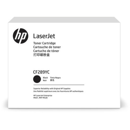 HP CF289YC 89Y Orjinal Toner Extra Yüksek Kapasite - M507 / M528 T11288 HP CF289YC 89Y Orjinal Toner Extra Yüksek Kapasite - M507 / M528 T11288