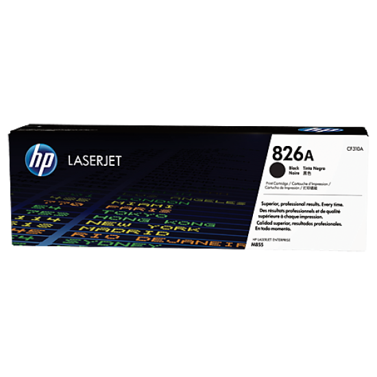 HP CF310A 826A Siyah Orjinal Toner - LaserJet M855 T9962 HP CF310A 826A Siyah Orjinal Toner - LaserJet M855 T9962