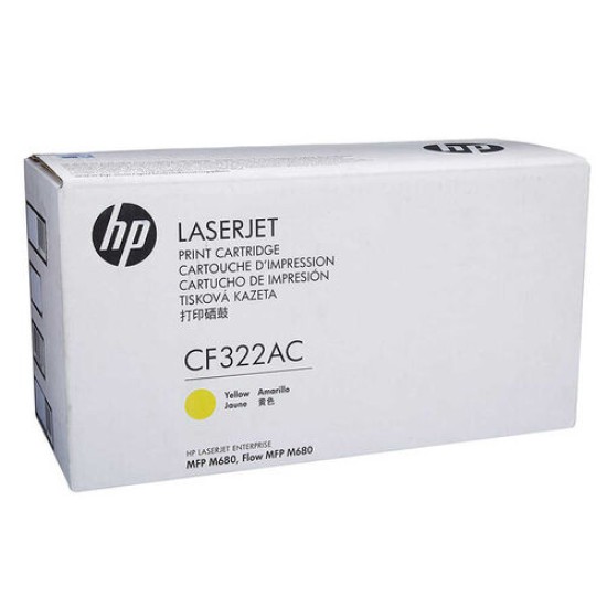 HP CF322AC 653A Sarı Orjinal Toner - LaserJet M680 T6537 HP CF322AC 653A Sarı Orjinal Toner - LaserJet M680 T6537