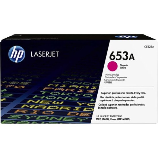HP CF323A 653A Kırmızı Orjinal Toner - LaserJet M680 T13075 HP CF323A 653A Kırmızı Orjinal Toner - LaserJet M680 T13075