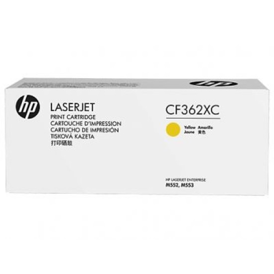 HP CF362XC 508X Sarı Orjinal Toner - M552 / M553 T3011 HP CF362XC 508X Sarı Orjinal Toner - M552 / M553 T3011
