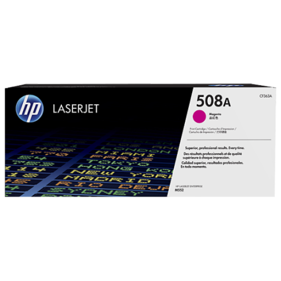 HP CF363A 508A Kırmızı Orjinal Toner - M552 / M553 T7247 HP CF363A 508A Kırmızı Orjinal Toner - M552 / M553 T7247