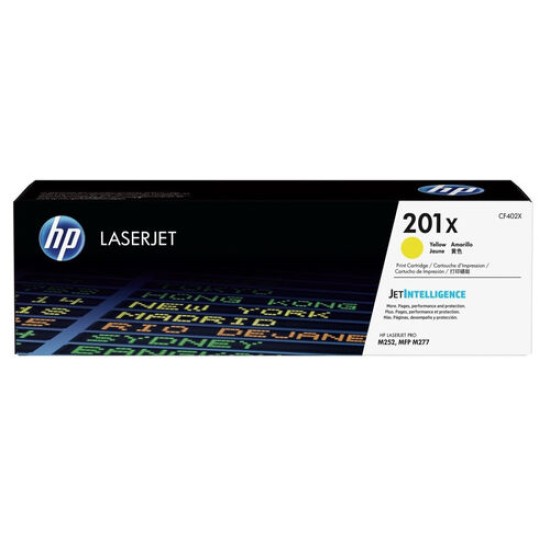 HP CF402X 201X Sarı Orjinal Toner Yüksek Kapasite - M252dw / M277dw T13081