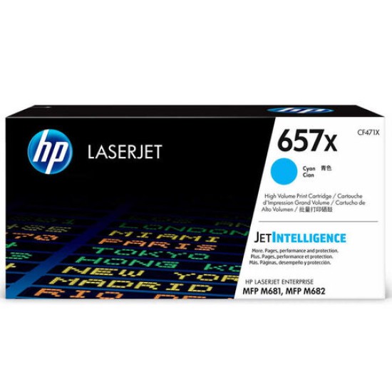 HP CF471X 657X Mavi Orjinal Toner - LaserJet M681dh / M681f T12907 HP CF471X 657X Mavi Orjinal Toner - LaserJet M681dh / M681f T12907
