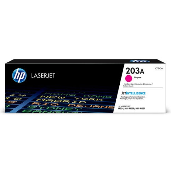 HP CF543A 203A Kırmızı Orjinal Toner - M254dw / M280nw T7545 HP CF543A 203A Kırmızı Orjinal Toner - M254dw / M280nw T7545