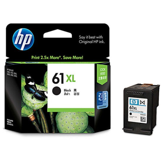 HP CH563WN 61XL Siyah Orjinal Kartuş Yüksek Kapasite - Deskjet 1000 T10207 HP CH563WN 61XL Siyah Orjinal Kartuş Yüksek Kapasite - Deskjet 1000 T10207