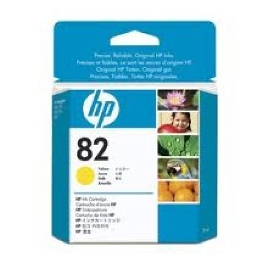 HP CH568A 82 Sarı Orjinal Kartuş - Designjet 500 T2183 HP CH568A 82 Sarı Orjinal Kartuş - Designjet 500 T2183