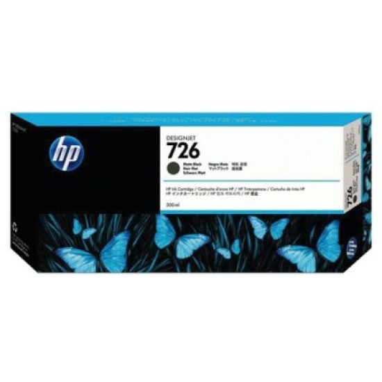 HP CH575A 726 Mat Siyah Orjinal Kartuş - DesignJet T1120 / T1200 T1240 HP CH575A 726 Mat Siyah Orjinal Kartuş - DesignJet T1120 / T1200 T1240