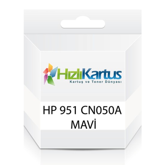 HP CN050A 951 Mavi Muadil Kartuş - Pro 8600