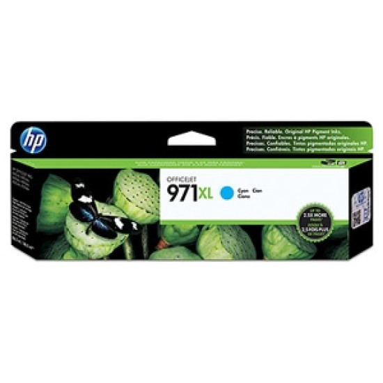 HP CN626A 971XL Mavi Orjinal Kartuş Yüksek Kap. - X476DN /  X476DW T1845