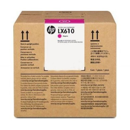 HP CN671A LX610 Kırmızı Lateks Mürekkep Kartuşu - L65500 / LX850 T1655 HP CN671A LX610 Kırmızı Lateks Mürekkep Kartuşu - L65500 / LX850 T1655