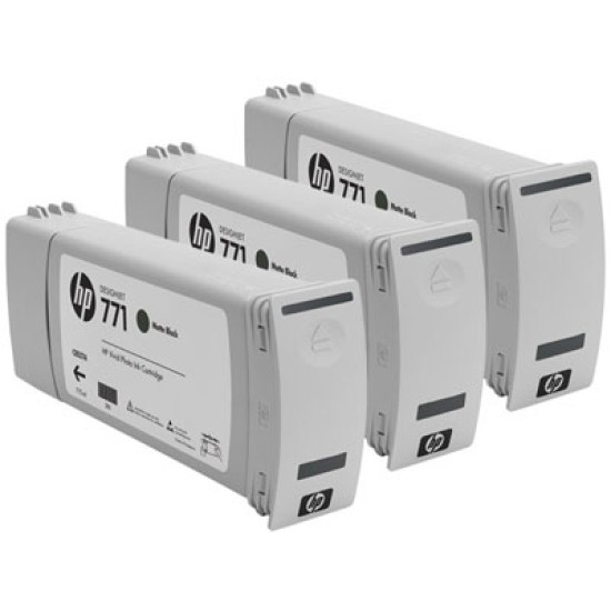 HP CR250A 771 3lü Mat Siyah Orjinal Kartuş - DesignJet Z6200 T1687 HP CR250A 771 3lü Mat Siyah Orjinal Kartuş - DesignJet Z6200 T1687