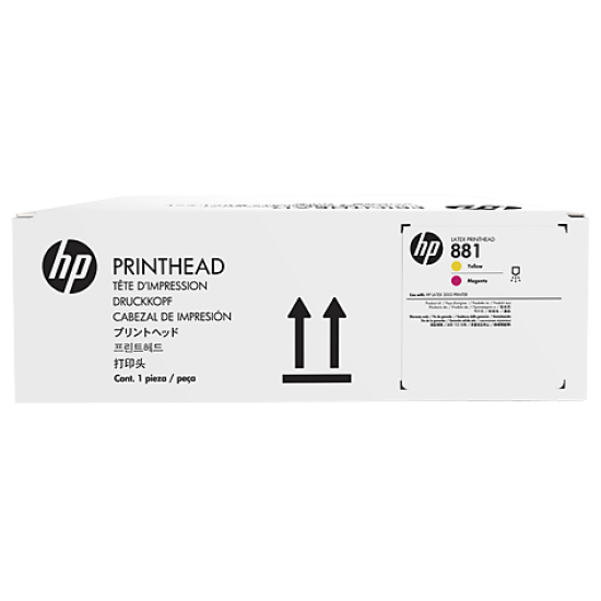 HP CR327A 881 Sarı-Kırmızı Lateks Baskı Kafası - Lateks 1500 T7004 HP CR327A 881 Sarı-Kırmızı Lateks Baskı Kafası - Lateks 1500 T7004