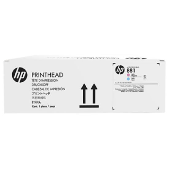 HP CR329A 881 Açık Mavi-Açık Kırmızı Lateks Baskı Kafası - Lateks 1500 T7002 HP CR329A 881 Açık Mavi-Açık Kırmızı Lateks Baskı Kafası - Lateks 1500 T7002