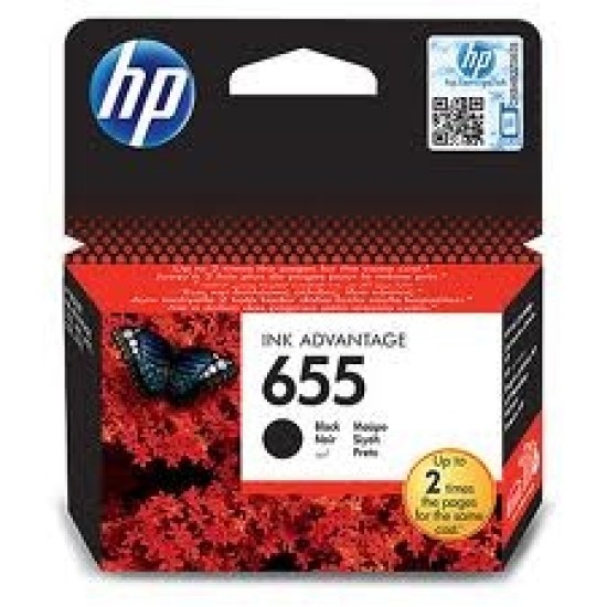 HP CZ109AE 655 Siyah Orjinal Kartuş - Deskjet 3525 T2163 HP CZ109AE 655 Siyah Orjinal Kartuş - Deskjet 3525 T2163