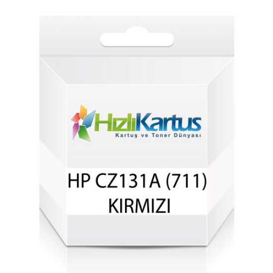 HP CZ131A 711 Kırmızı Muadil Kartuş - DesignJet T120