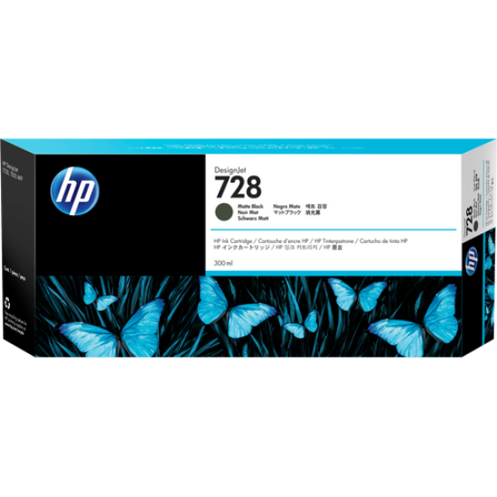 HP F9J60A 728 Mat Siyah Orjinal Kartuş - T730 / T830 HP F9J60A 728 Mat Siyah Orjinal Kartuş - T730 / T830